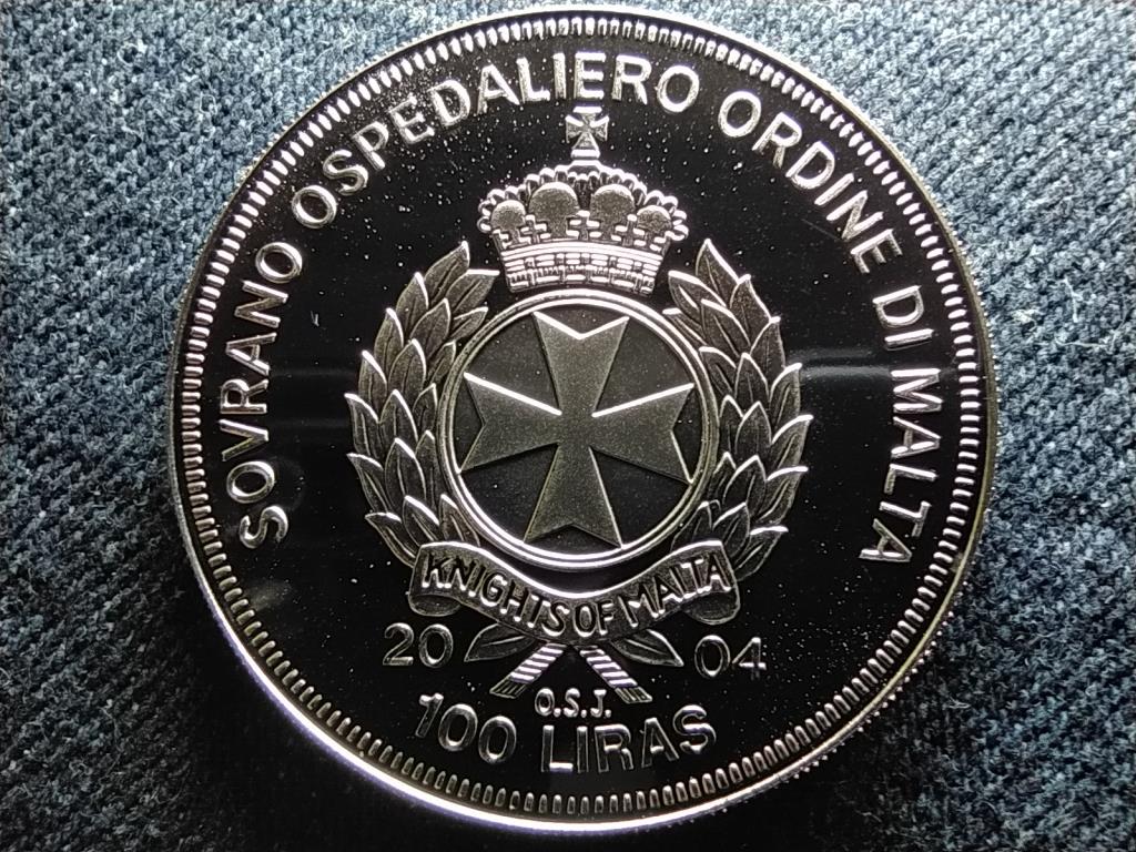 Magyarország az Unióban máltai 100 líra fantázia érem réz-nikkel 39 mm 2004