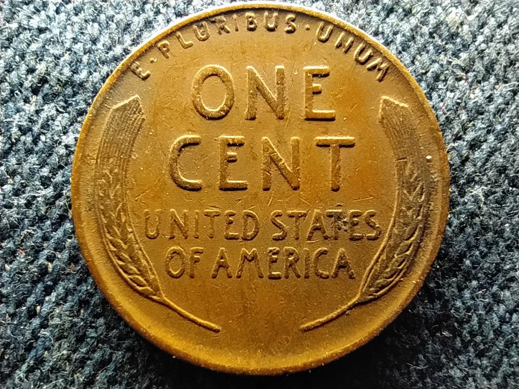 USA Lincoln Búza 1 Cent 1945