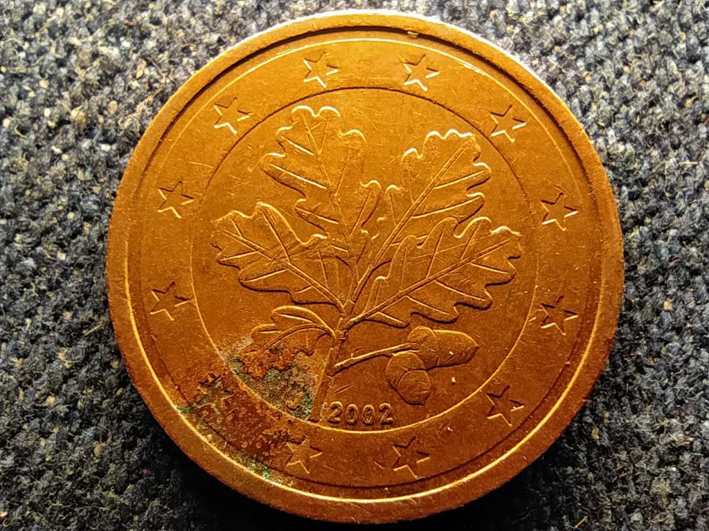 Németország 2 euro cent 2002 J