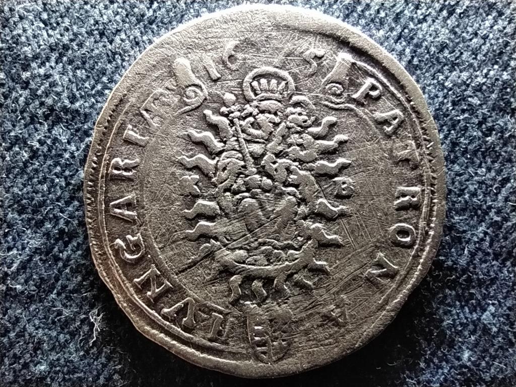 I. Lipót (1657-1705) ezüst 15 Krajcár (1661-1680) 1675 KB