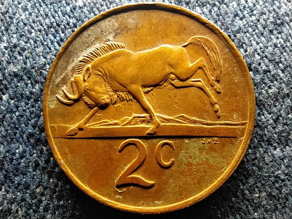 Dél-Afrikai Köztársaság Suid-Afrika 2 Cent 1990