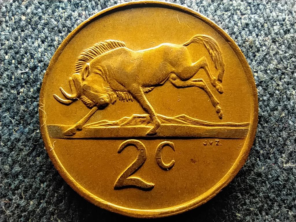 Dél-Afrikai Köztársaság Suid-Afrika 2 Cent 1987