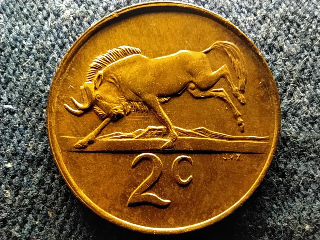 Dél-Afrikai Köztársaság Suid-Afrika 2 Cent 1988
