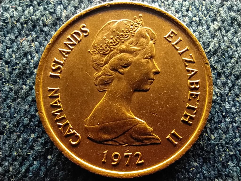Kajmán-szigetek II. Erzsébet (1952-) rigó 1 cent 1972