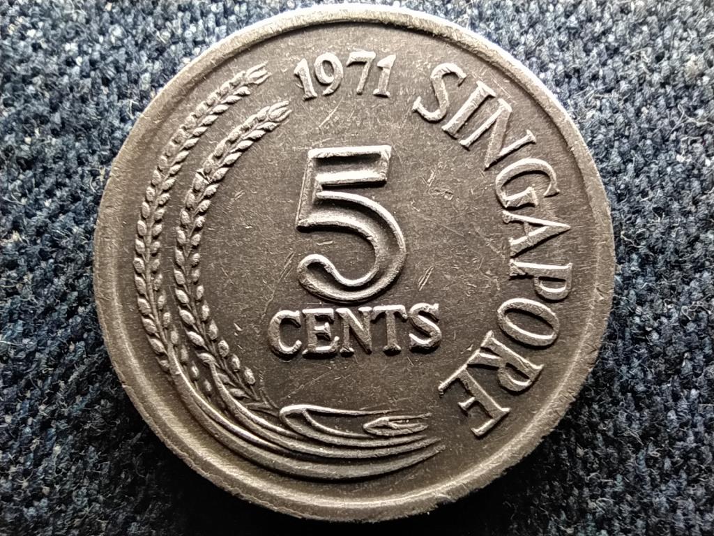 Szingapúr FAO 5 cent 1971