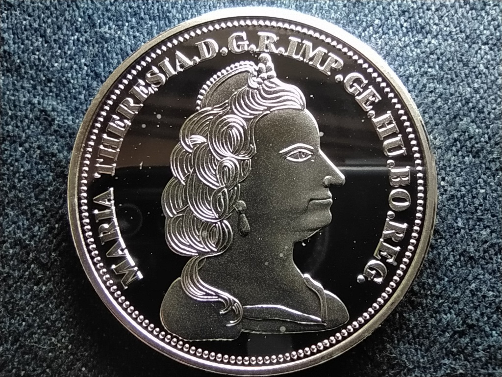 Királyi Koronák Utánveretben Mária Terézia 5 korona .999 ezüst PP