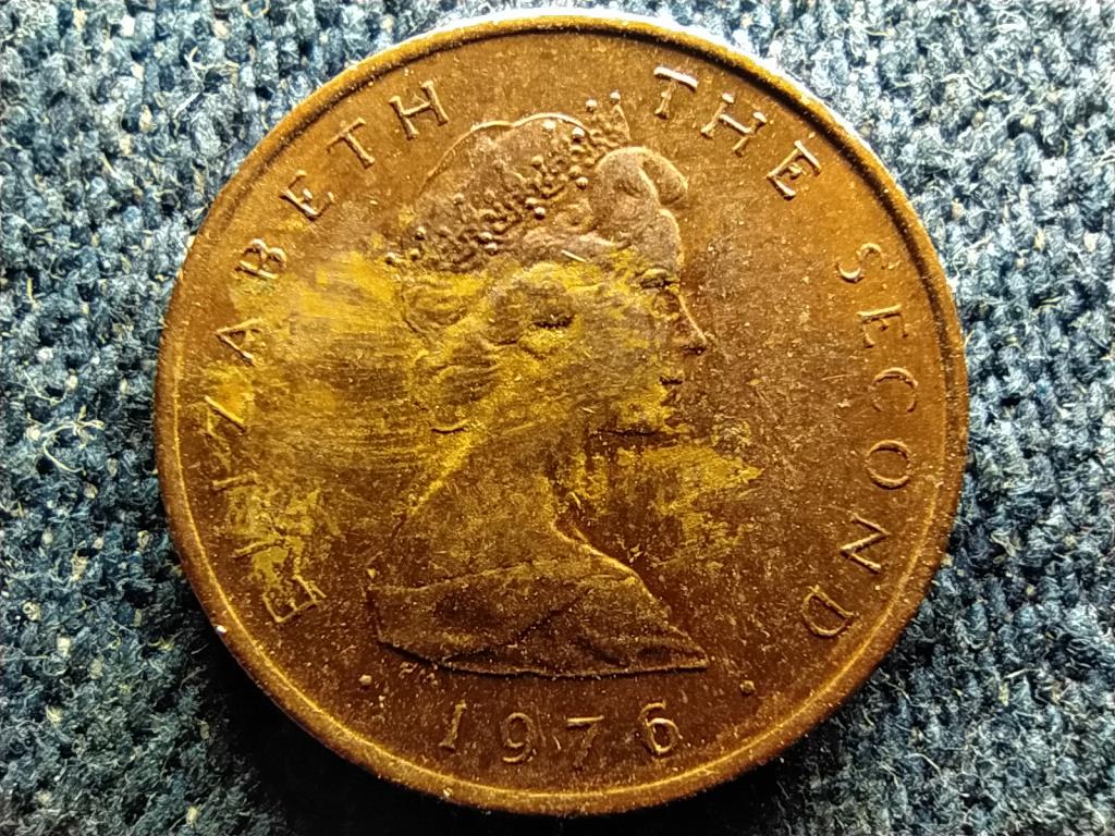 Man-sziget II. Erzsébet 1/2 penny 1976 PM