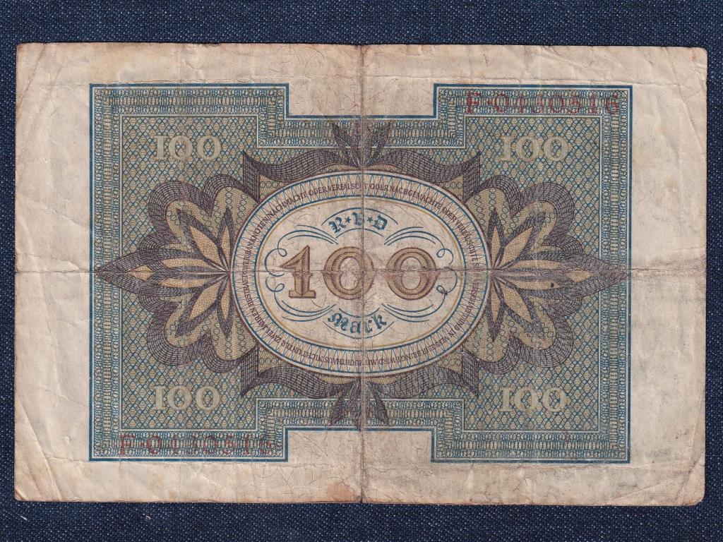 Németország Weimari Köztársaság (1919-1933) 100 Márka bankjegy 1920