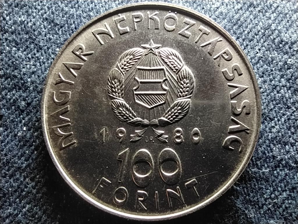Szovjet-magyar közös űrrepülés 100 Forint 1980 BP BU