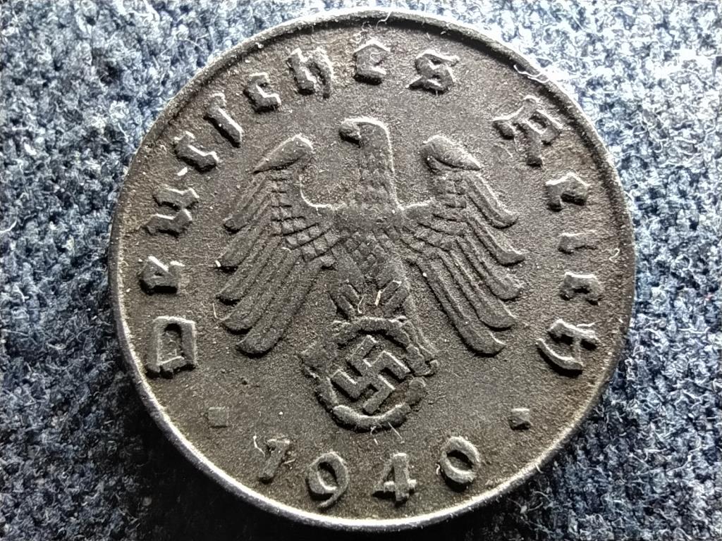 Németország Horogkeresztes 5 birodalmi pfennig 1940 A