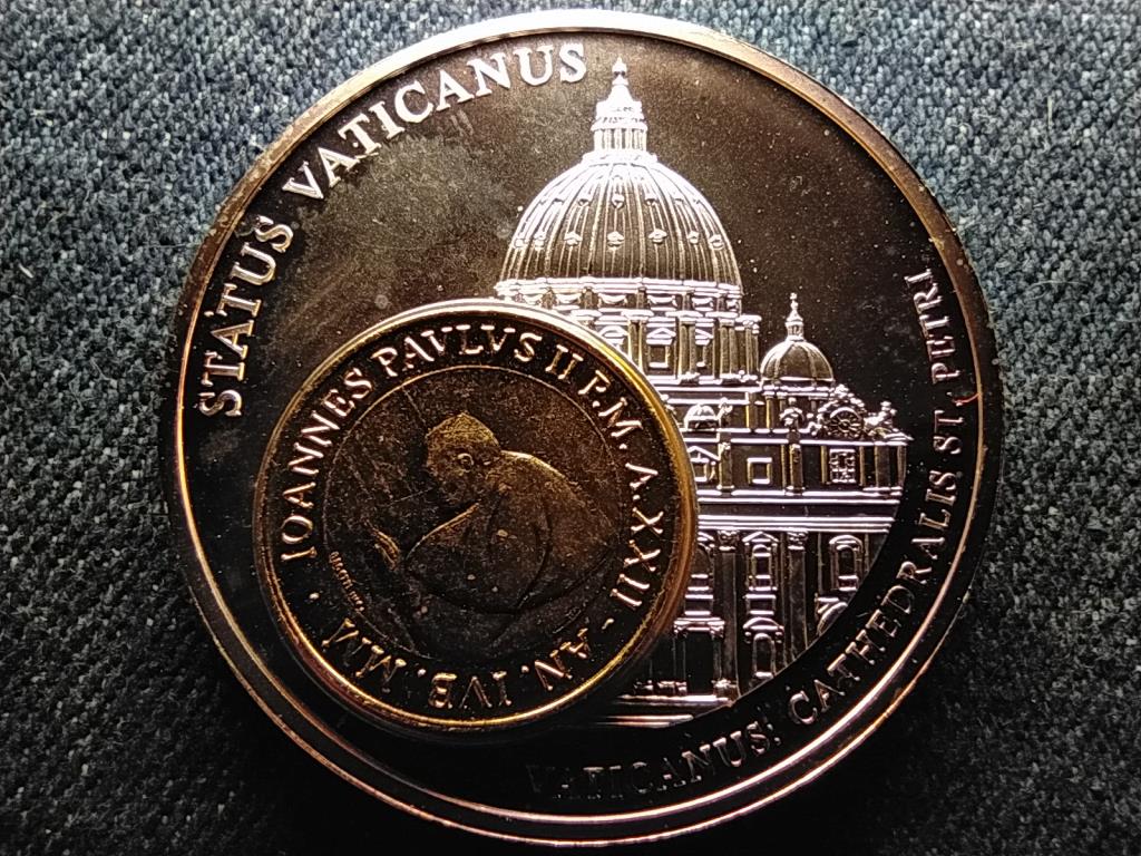 Európa pénzérméi - Vatikán érmés emlékérem