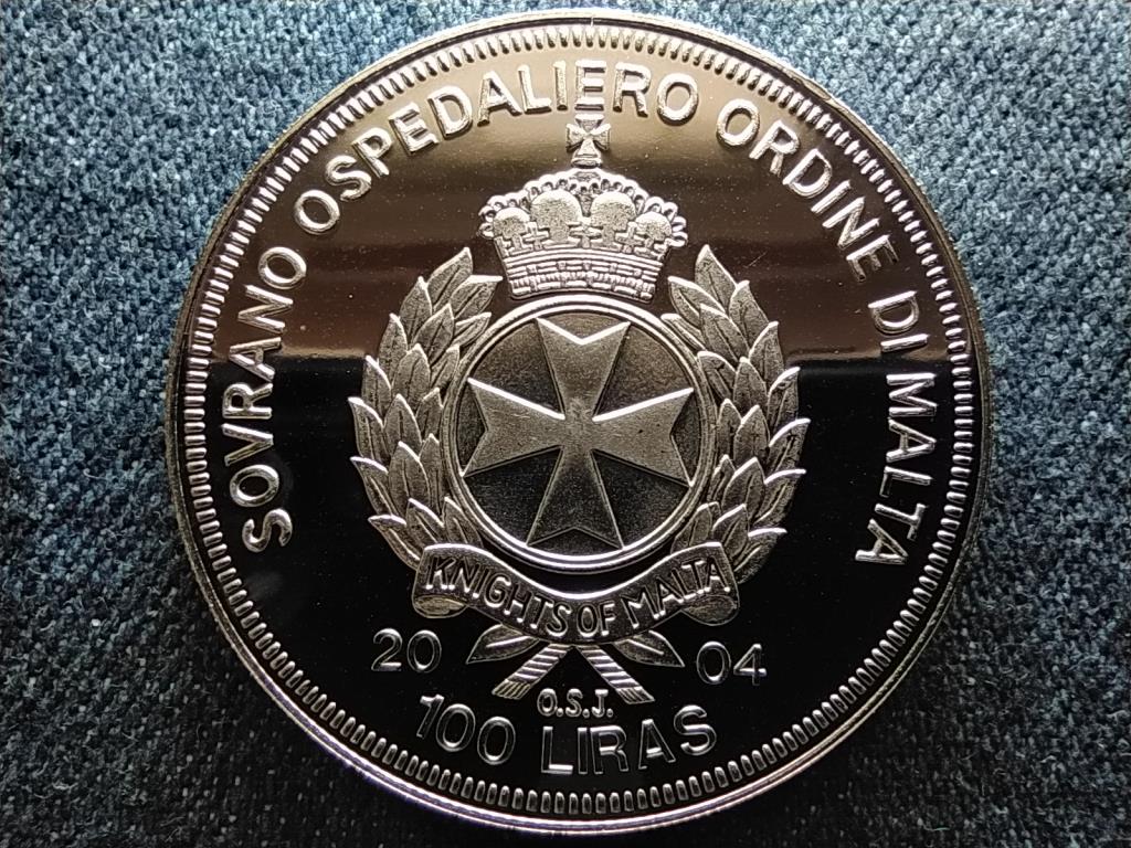 Málta Lengyelország az EU-ban 100 Líra 2004 PP