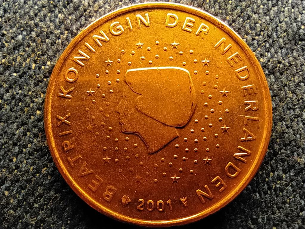 Hollandia Beatrix (1980-2013) 5 euro cent 2001 UNC