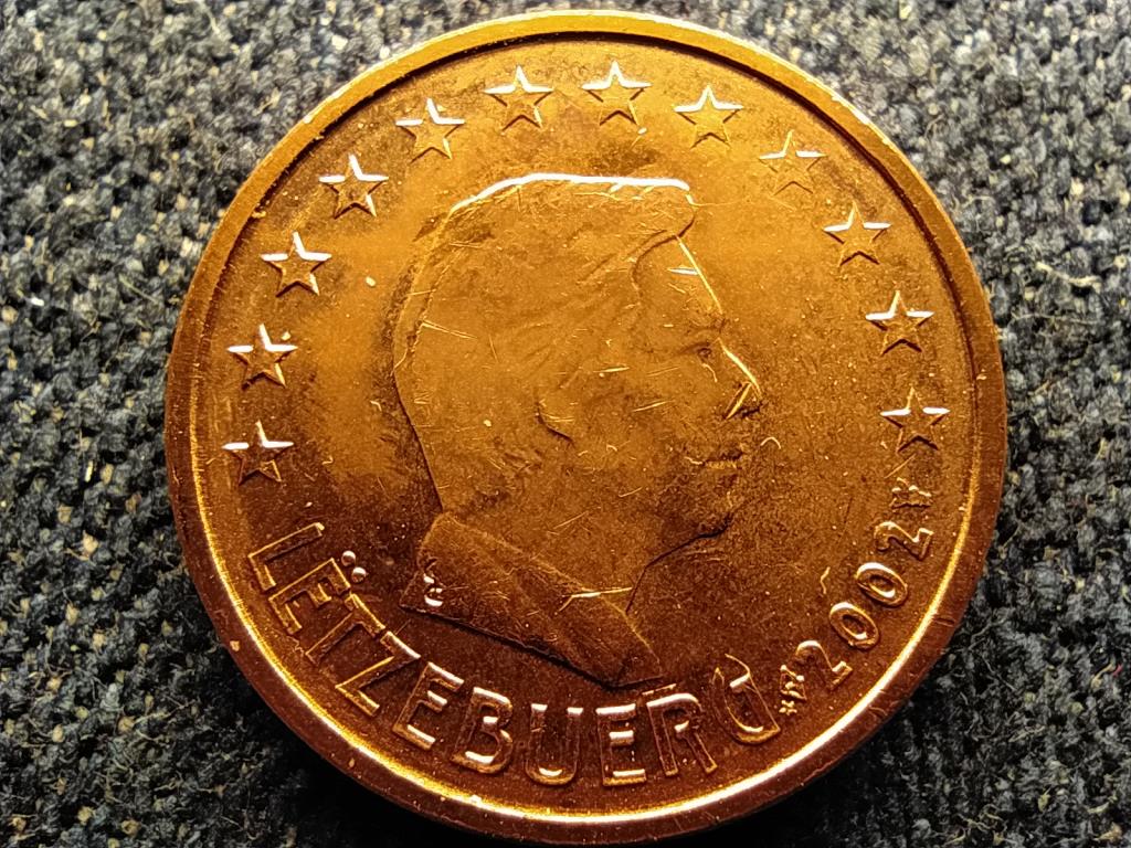 Luxemburg I. Henrik (2000 -) 2 euro cent 2002