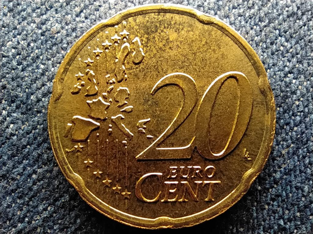 Luxemburg I. Henrik (2000 -) 20 euro cent 2004