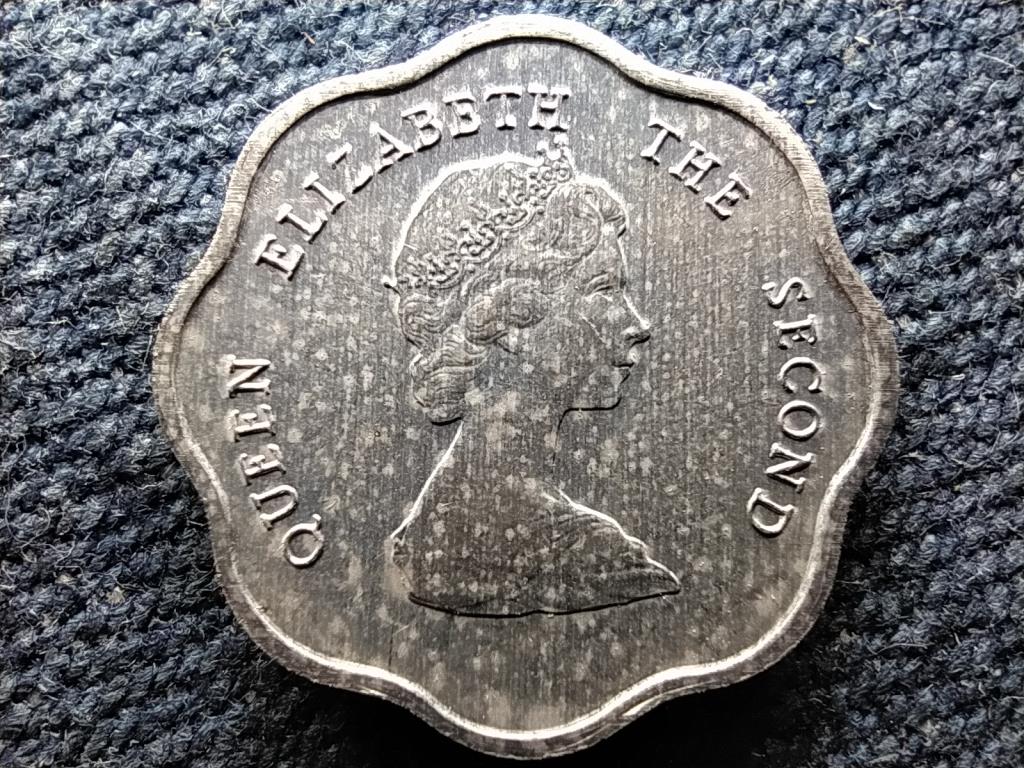 Kelet-karibi Államok Szervezete II. Erzsébet 1 cent 1992