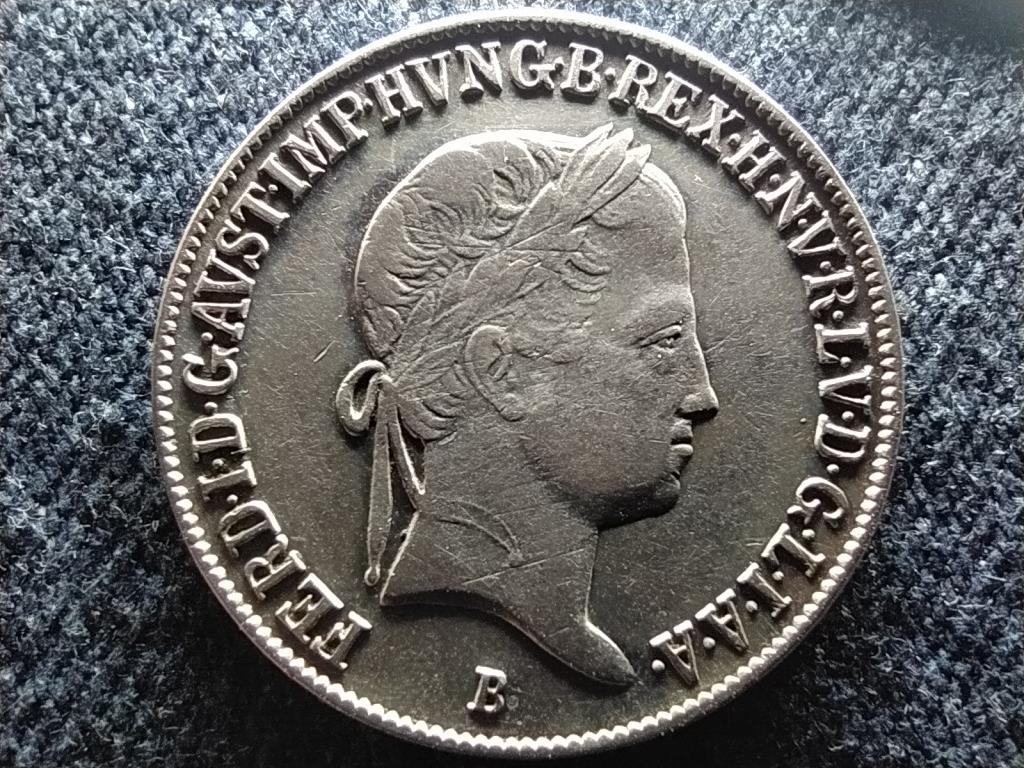 V. Ferdinánd (1835-1848) .583 ezüst 20 Krajcár 1840 B