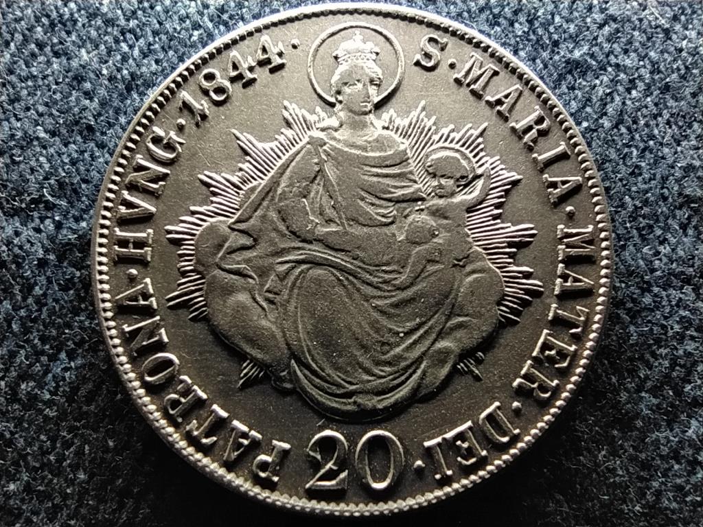 V. Ferdinánd (1835-1848) .583 ezüst 20 Krajcár 1844 B