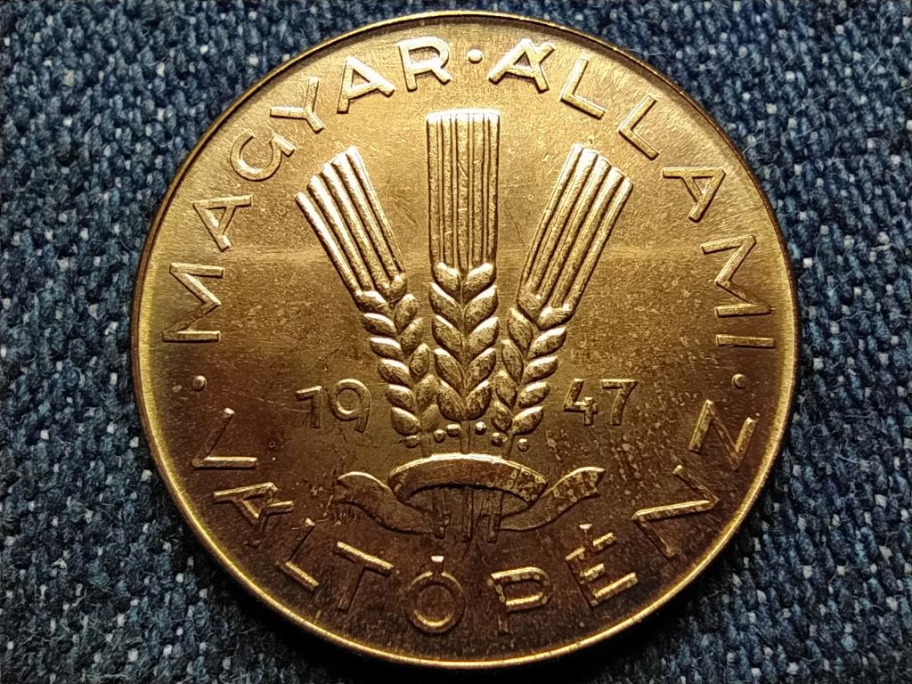 Magyar Állami Váltópénz 20 fillér 1947 BP CITROM