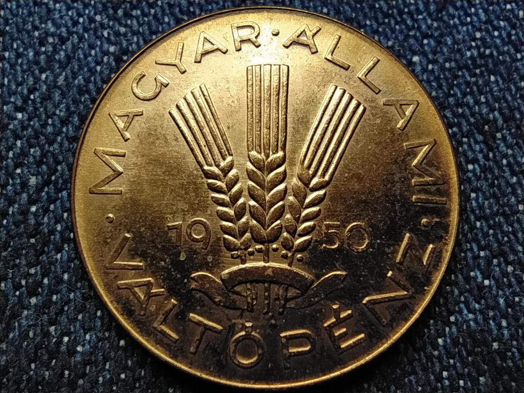 Magyar Állami Váltópénz 20 fillér 1950 BP CITROM