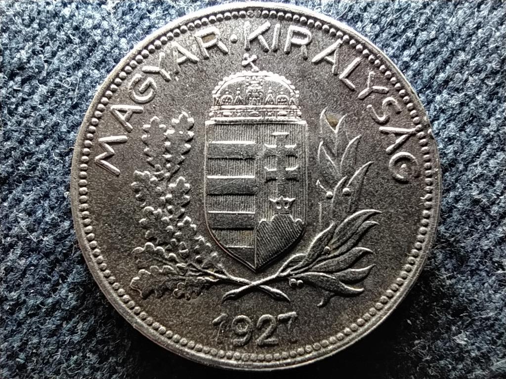 Háború előtti (1920-1940) SZÉP .640 ezüst 1 Pengő 1927 BP