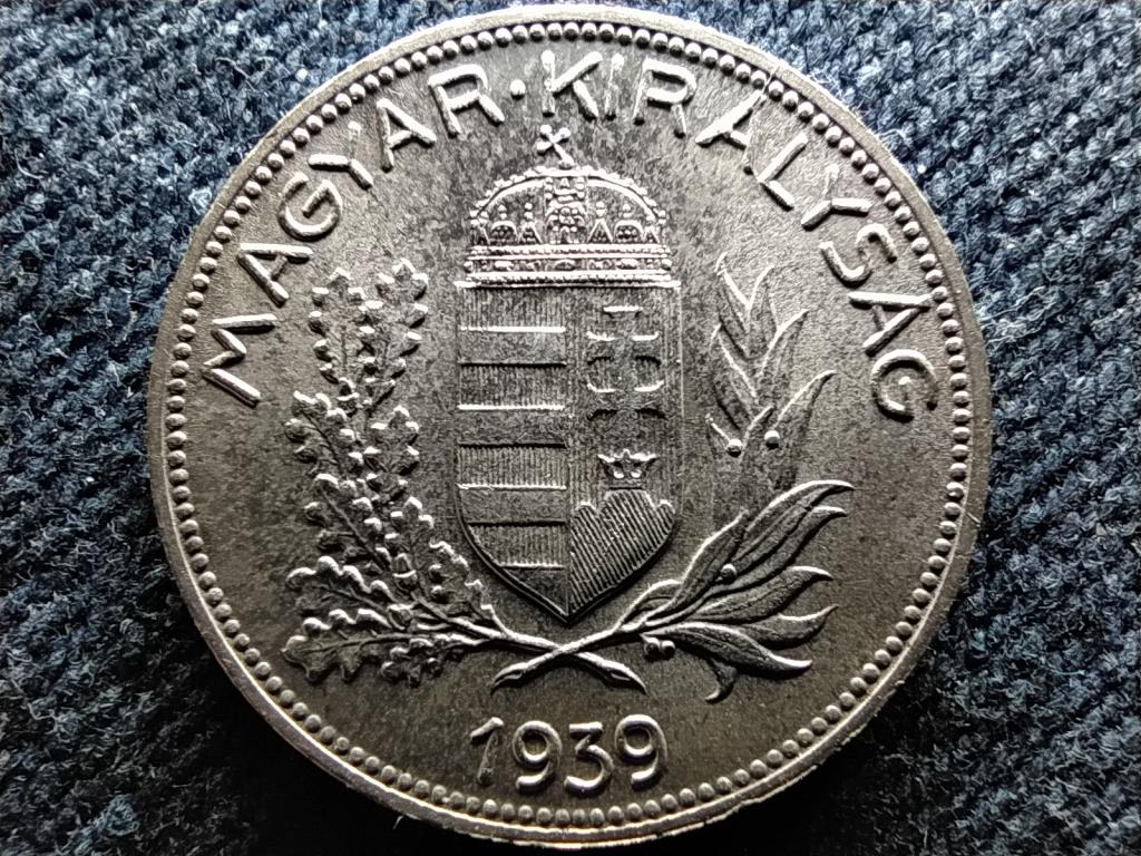 Háború előtti (1920-1940) EXTRA .640 ezüst 1 Pengő 1939 BP
