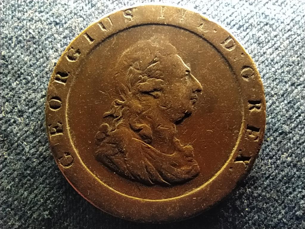 Anglia III. György (1760-1820) 1 Penny 1797
