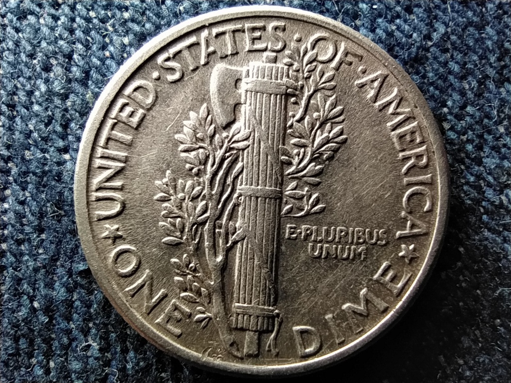 USA Mercury Dime .900 ezüst 1 dime 1930