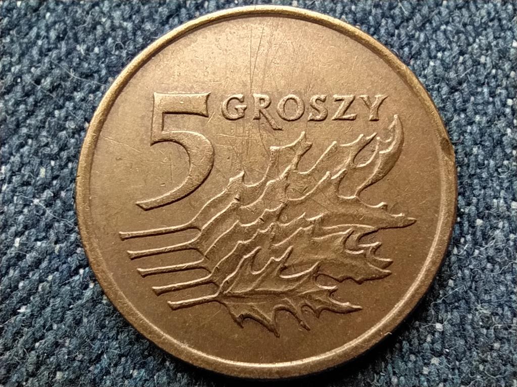 Lengyelország 5 groszy 1992 MW