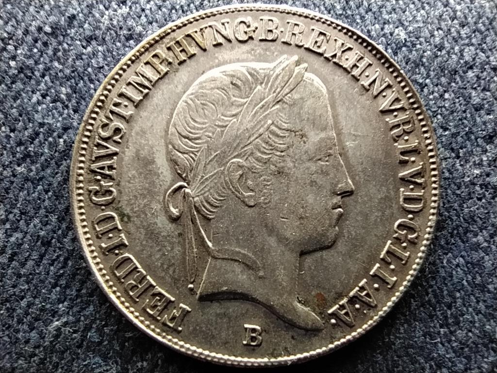 V. Ferdinánd (1835-1848) .583 ezüst 20 Krajcár 1847 B