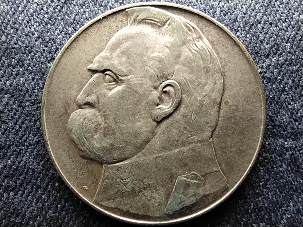 Lengyelország .750 ezüst 10 Zloty 1935