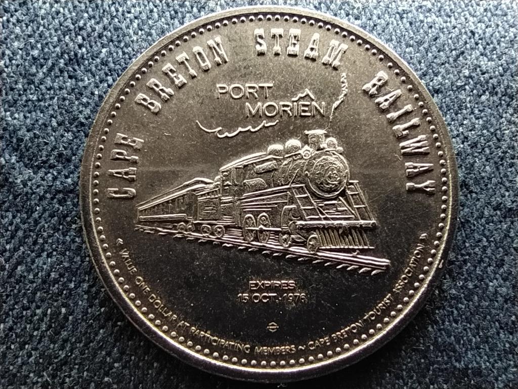 Kanada Nova Scotia MacPuffin helyi dollár 1988