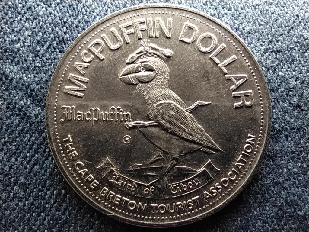 Kanada Nova Scotia MacPuffin helyi dollár 1988