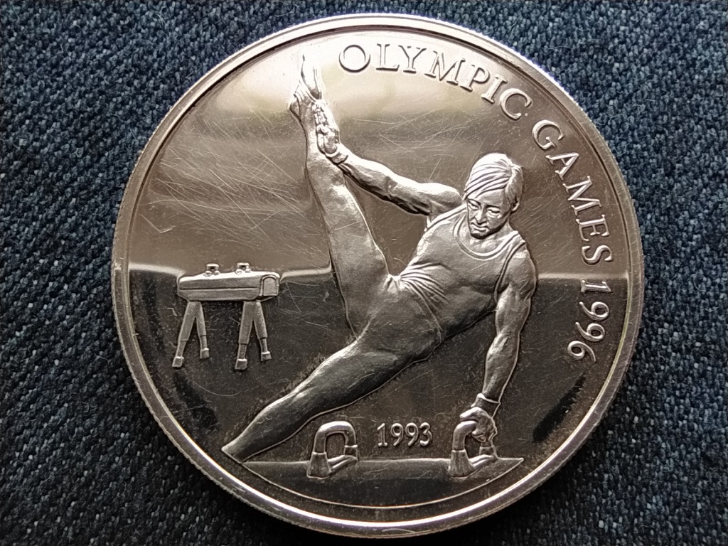 Szamoa 1996. évi nyári olimpia, Atlanta .925 ezüst 10 Dollár 1993 PP