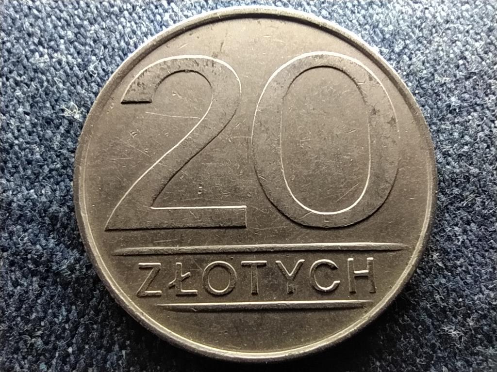 Lengyelország 20 Zloty 1984 MW