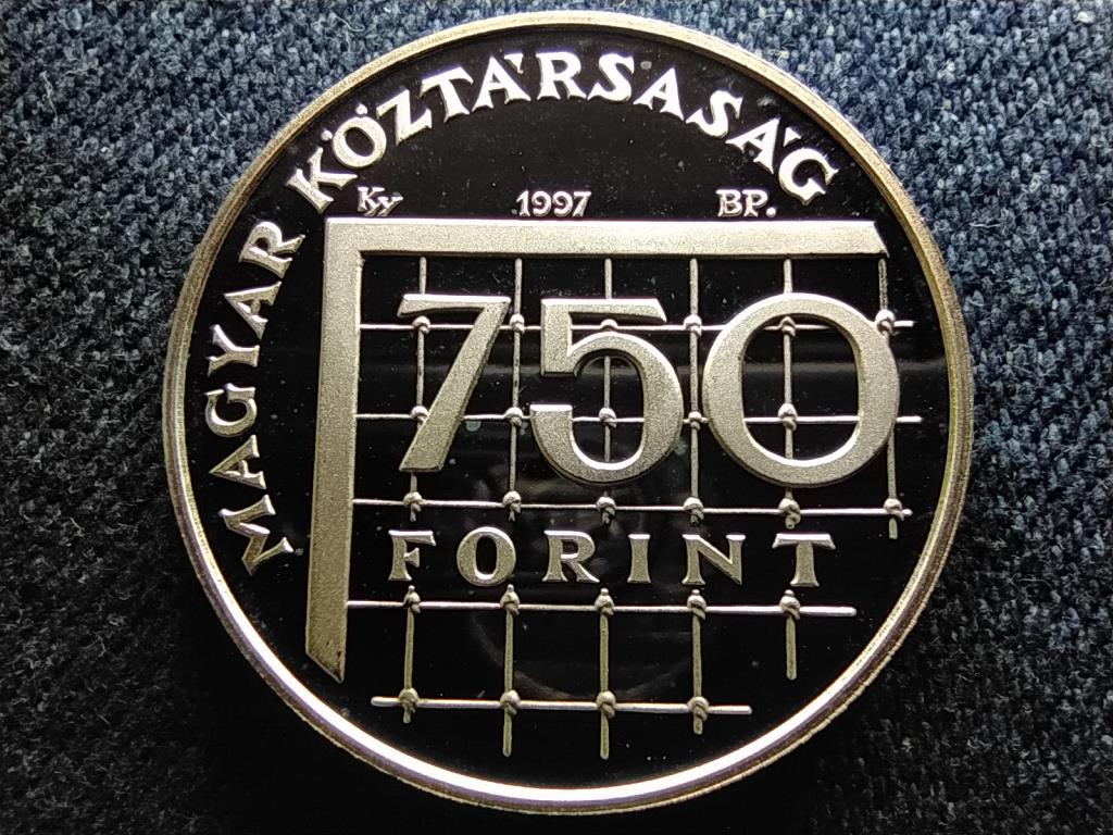 1998-as Labdarúgó VB - Franciaország .500 ezüst 750 Forint 1997 BP PP