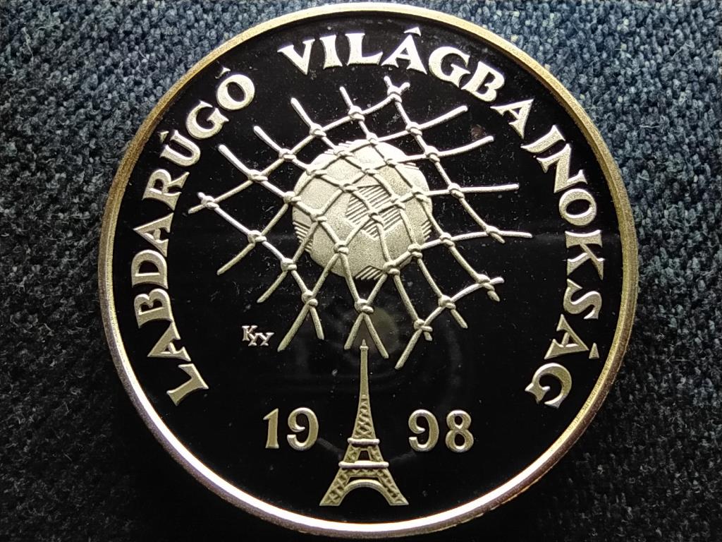 1998-as Labdarúgó VB - Franciaország .500 ezüst 750 Forint 1997 BP PP