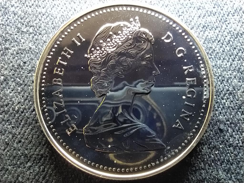 Kanada 250 éves a Szent-Maurice Vasmű .500 ezüst 1 Dollár 1988