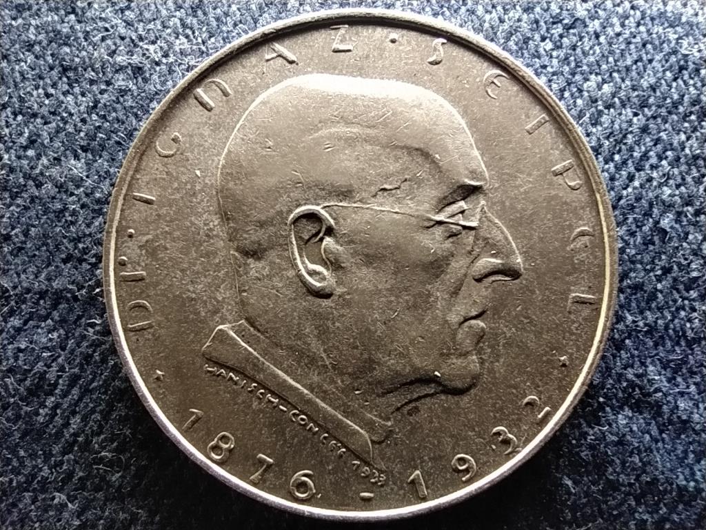 Ausztria Ignaz Seipel halála .640 ezüst 2 Schilling 1933
