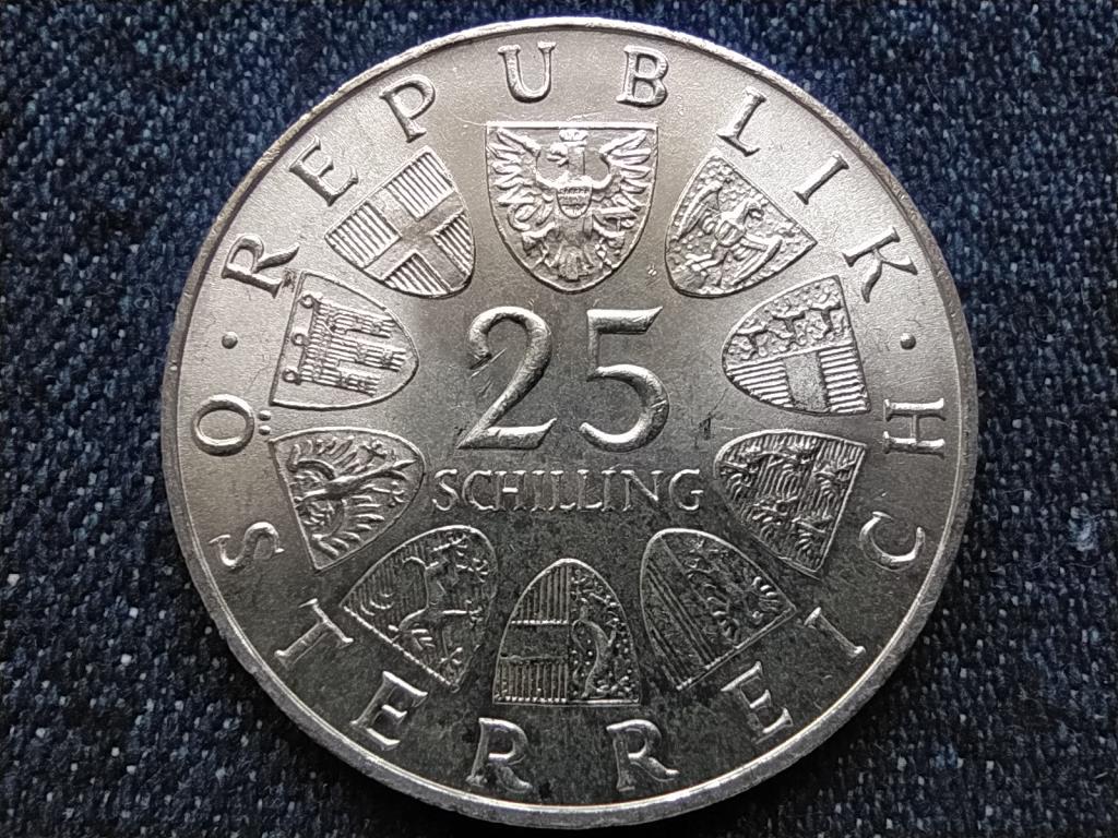 Ausztria Franz Grillparzer .800 ezüst 25 Schilling 1964