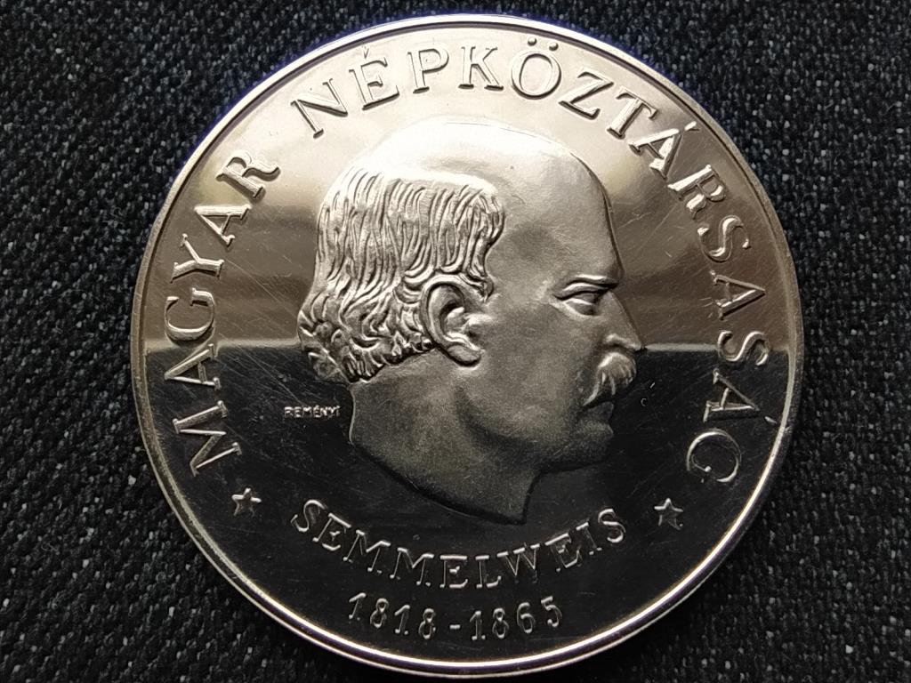 150 éve született Semmelweis Ignác .640 ezüst 50 Forint 1968 BP PP