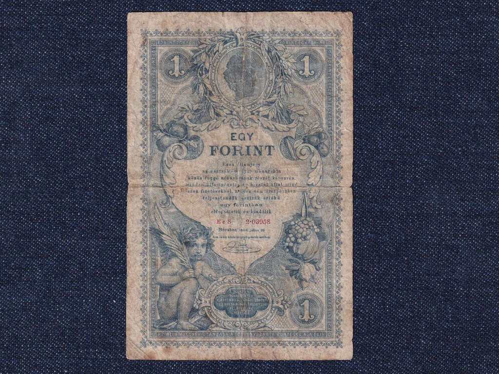 Osztrák-magyar Forint 1 Forint bankjegy 1888