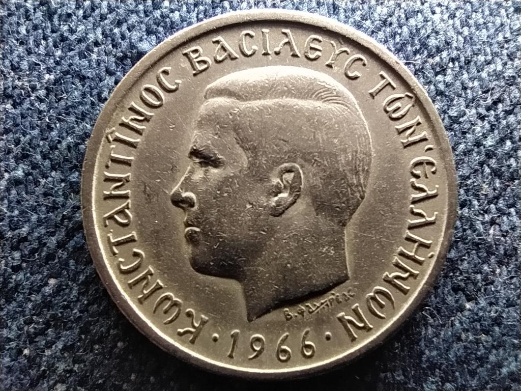 Görögország II. Konstantin (1964-1973) 1 drachma 1966