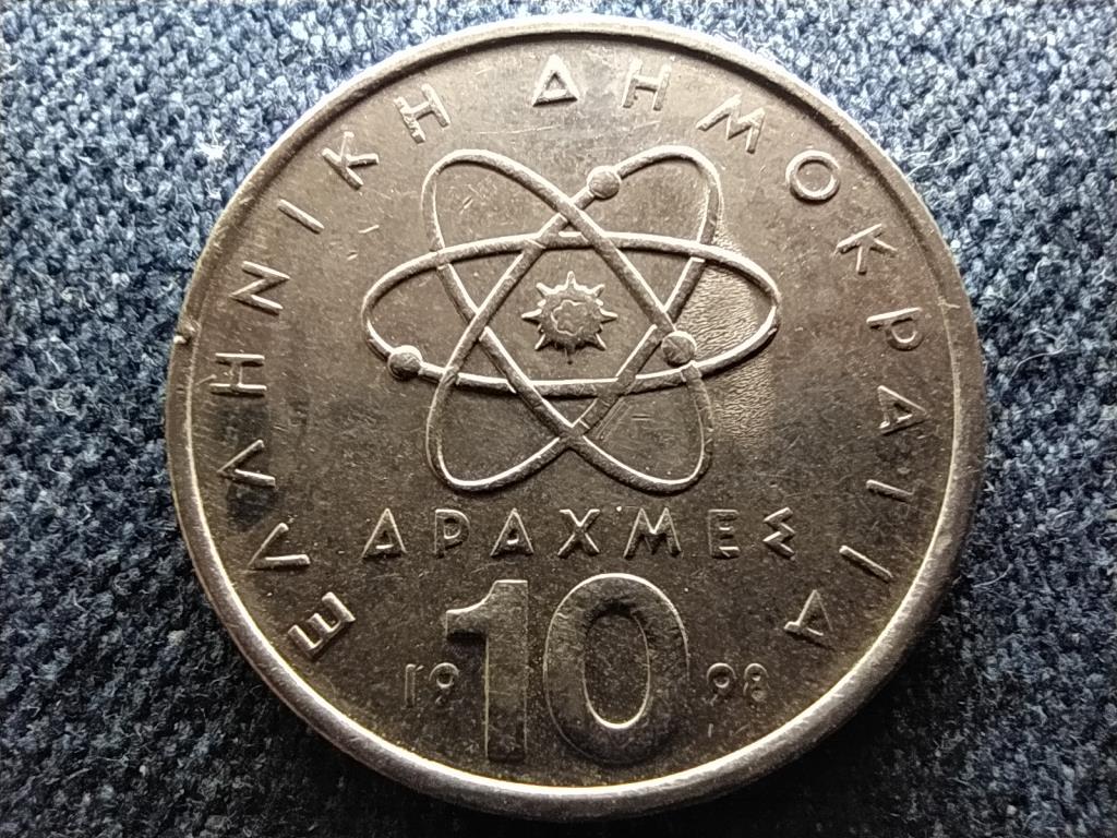 Görögország atom Democritus 10 drachma 1998