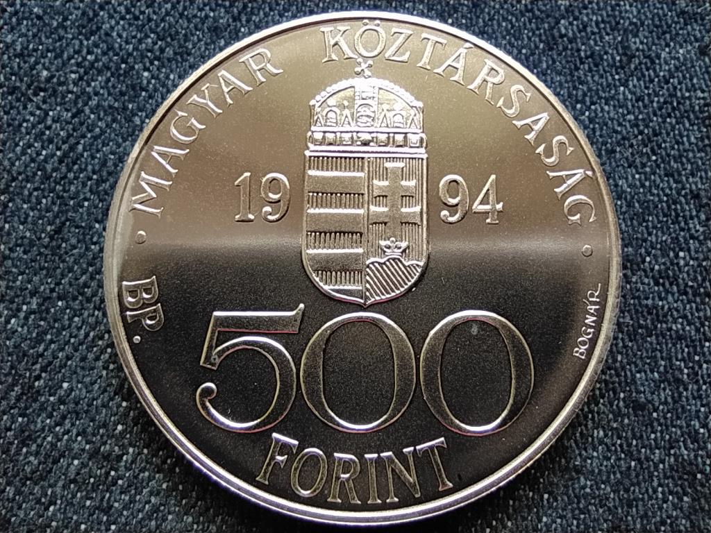 E.C.U. - Integráció az Európai Unióba .925 ezüst 500 Forint 1994 BP BU