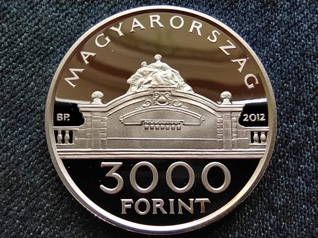 Popovics Sándor születésének 150. évfordulója .925 ezüst 3000 Forint 2012 BP PP