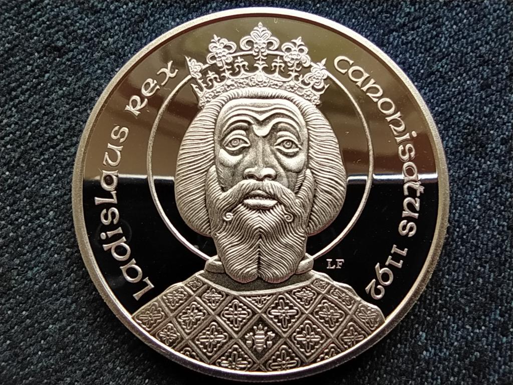 Szent László .900 ezüst 500 Forint 1992 BP PP