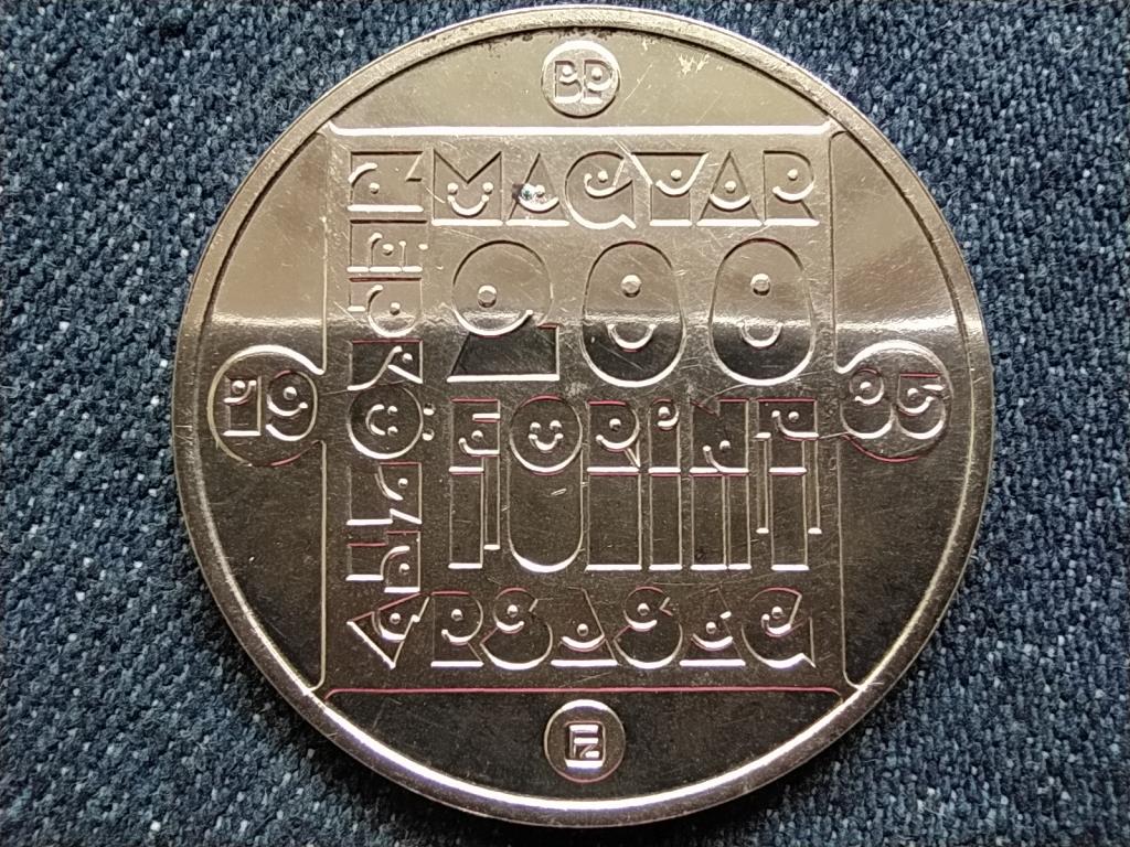 Vadmacska .640 ezüst 200 Forint 1985 BP BU