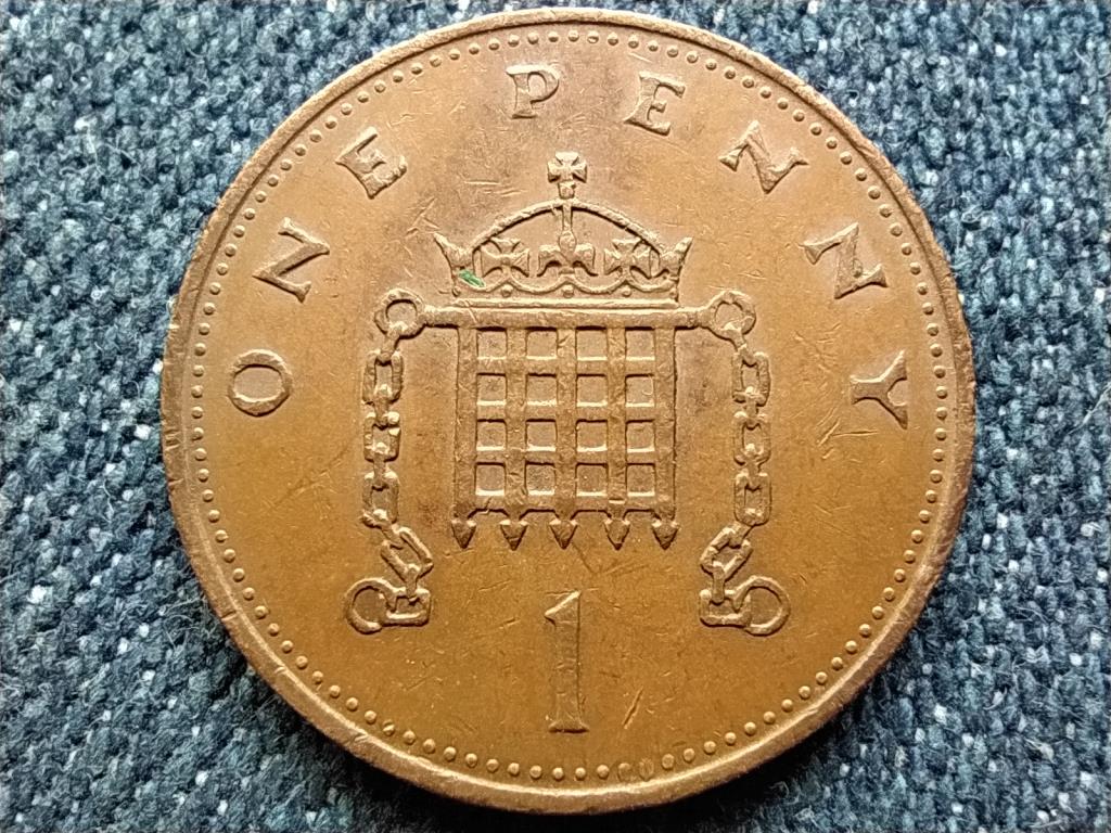 Anglia II. Erzsébet (1952-) 1 Penny 1983