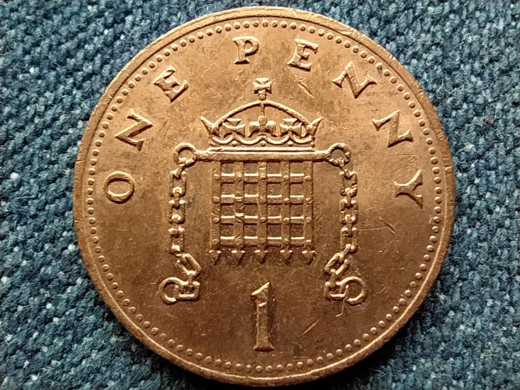Anglia II. Erzsébet (1952-) 1 Penny 1990